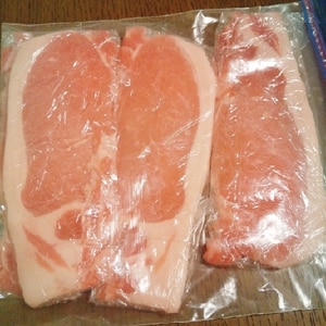 肉の解凍楽チンな冷凍保存